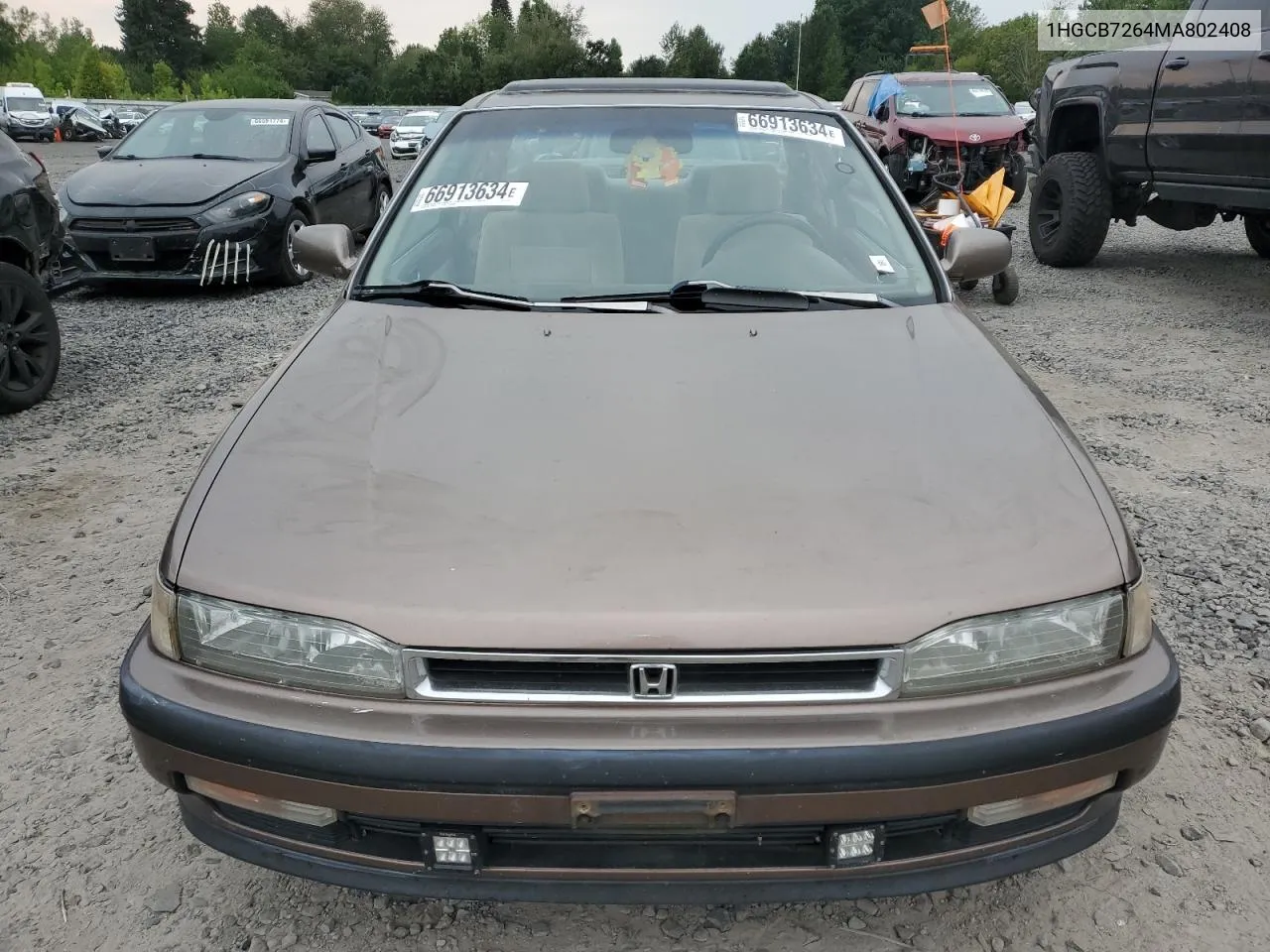 1HGCB7264MA802408 1991 Honda Accord Ex