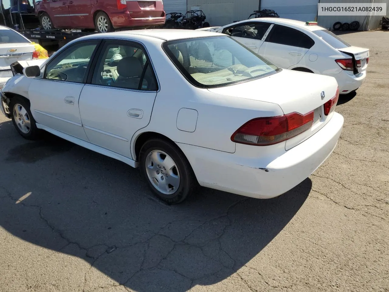 1HGCG16521A082439 2001 Honda Accord Ex