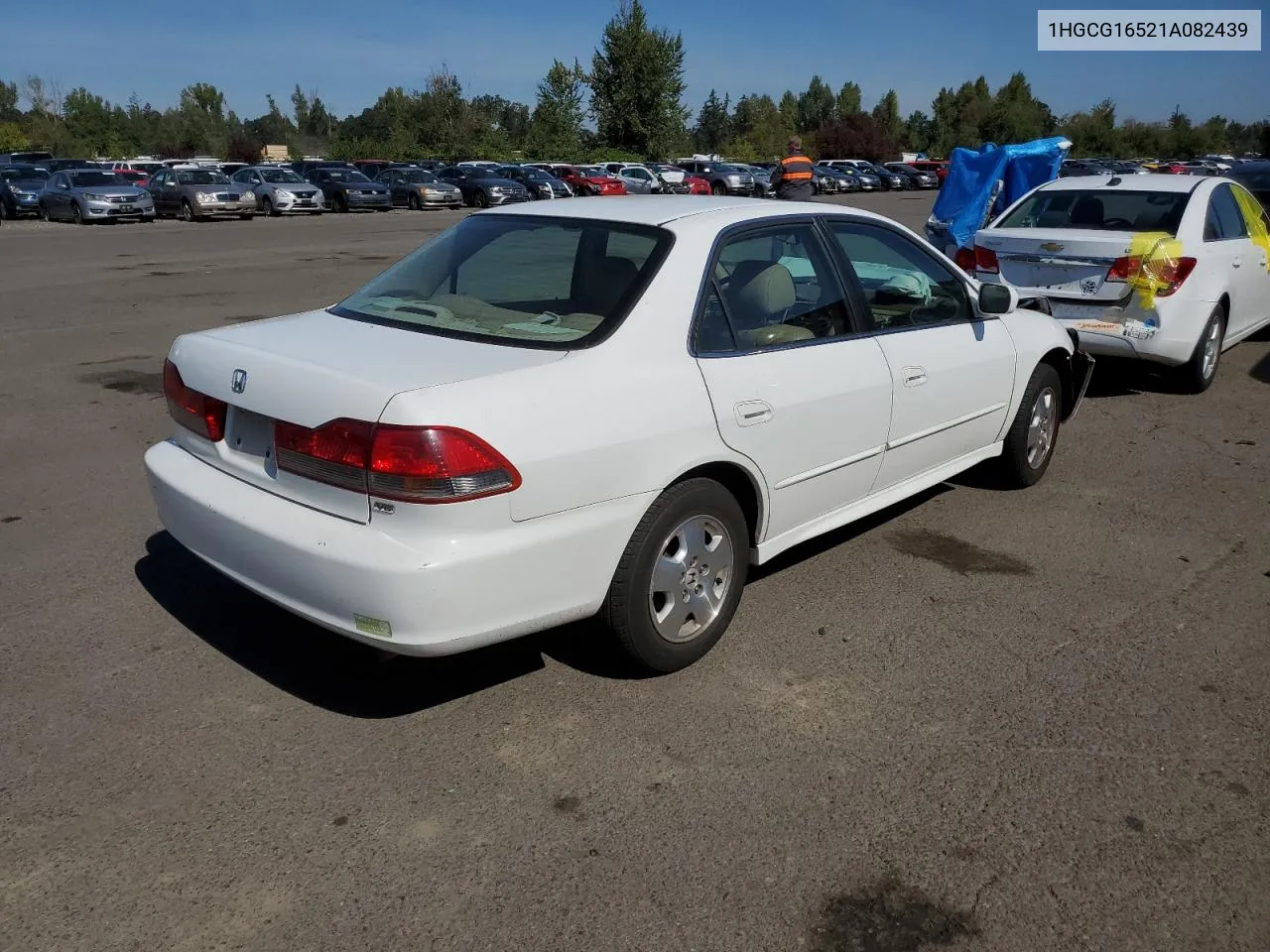 2001 Honda Accord Ex VIN: 1HGCG16521A082439 Lot: 69050274