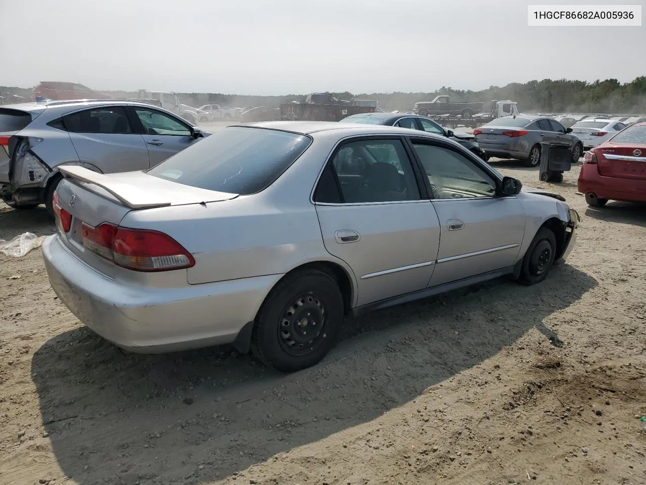 1HGCF86682A005936 2002 Honda Accord Value