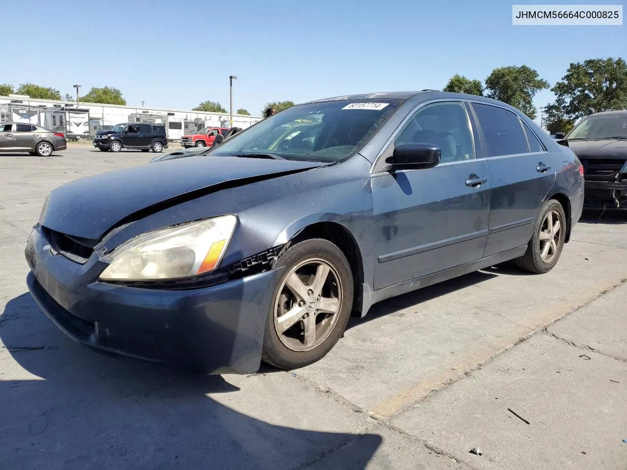 2004 Honda Accord Ex VIN: JHMCM56664C000825 Lot: 60157714