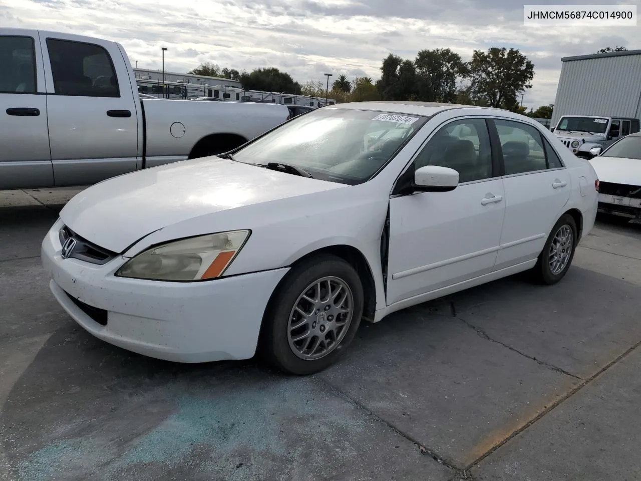 2004 Honda Accord Ex VIN: JHMCM56874C014900 Lot: 70702574