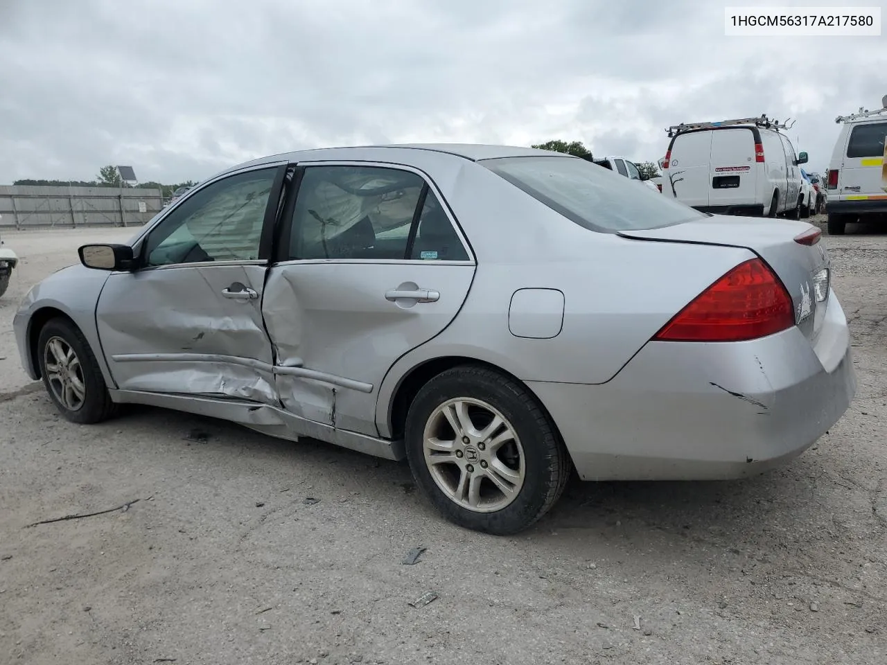 2007 Honda Accord Se VIN: 1HGCM56317A217580 Lot: 66392774