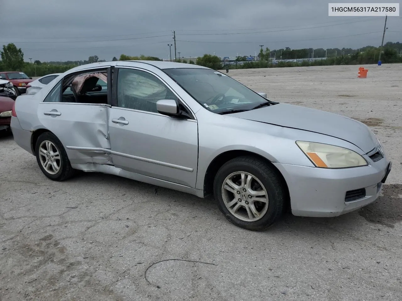 2007 Honda Accord Se VIN: 1HGCM56317A217580 Lot: 66392774