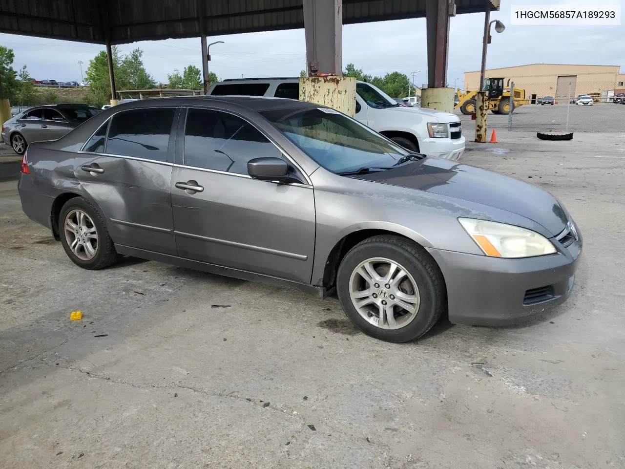 2007 Honda Accord Ex VIN: 1HGCM56857A189293 Lot: 69583424