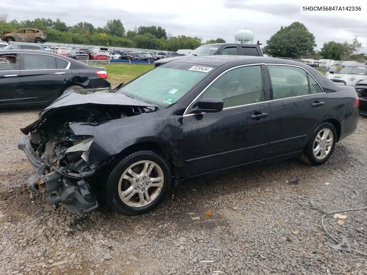 1HGCM56847A142336 2007 Honda Accord Ex