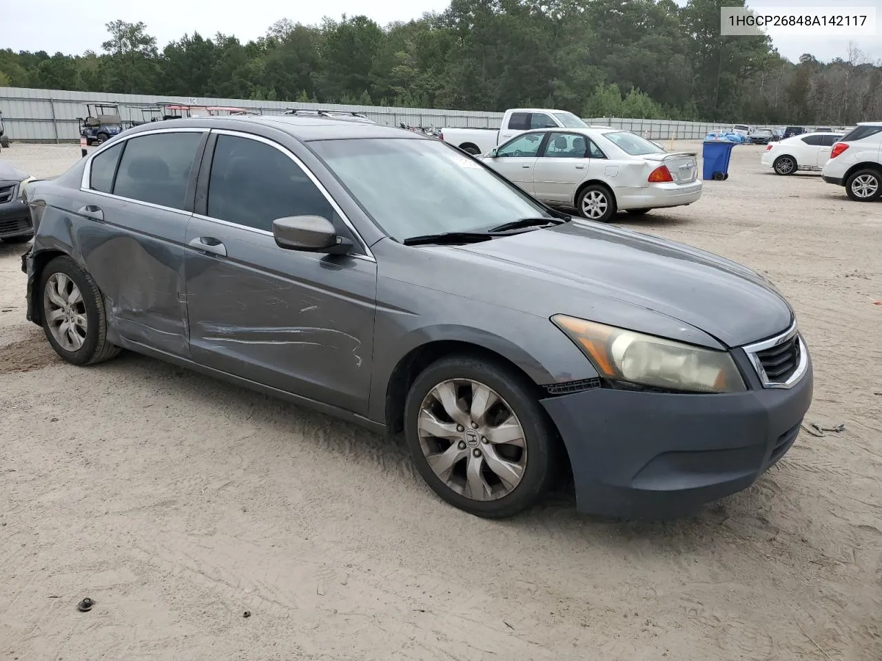 2008 Honda Accord Exl VIN: 1HGCP26848A142117 Lot: 71415154