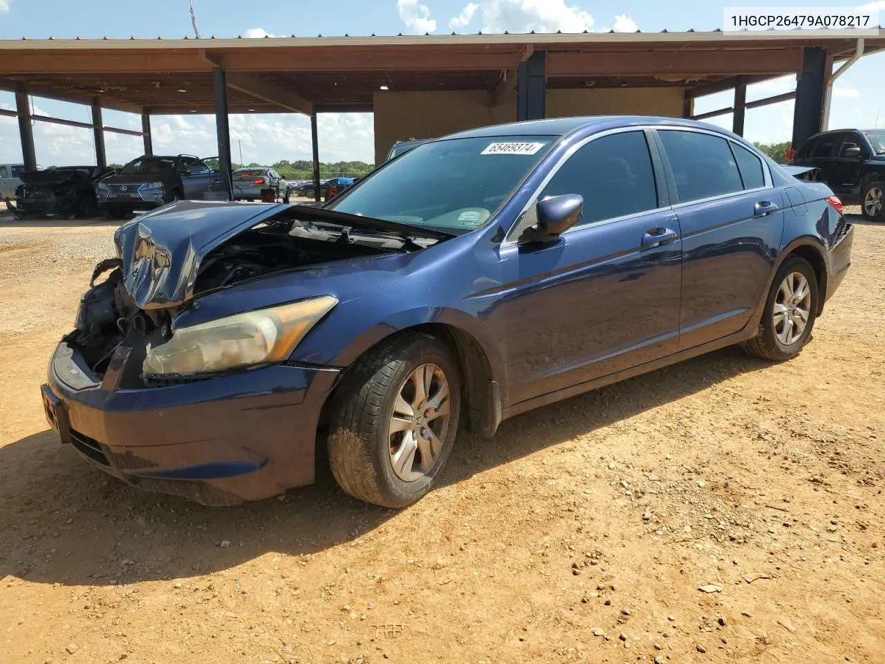 2009 Honda Accord Lxp VIN: 1HGCP26479A078217 Lot: 65469374