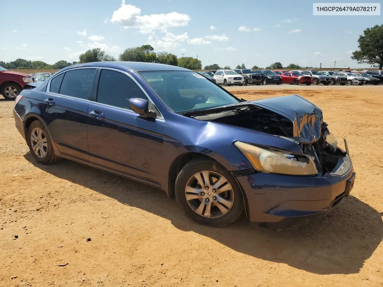 2009 Honda Accord Lxp VIN: 1HGCP26479A078217 Lot: 65469374