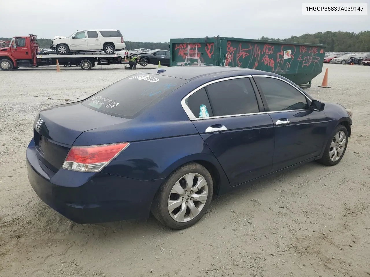 1HGCP36839A039147 2009 Honda Accord Exl