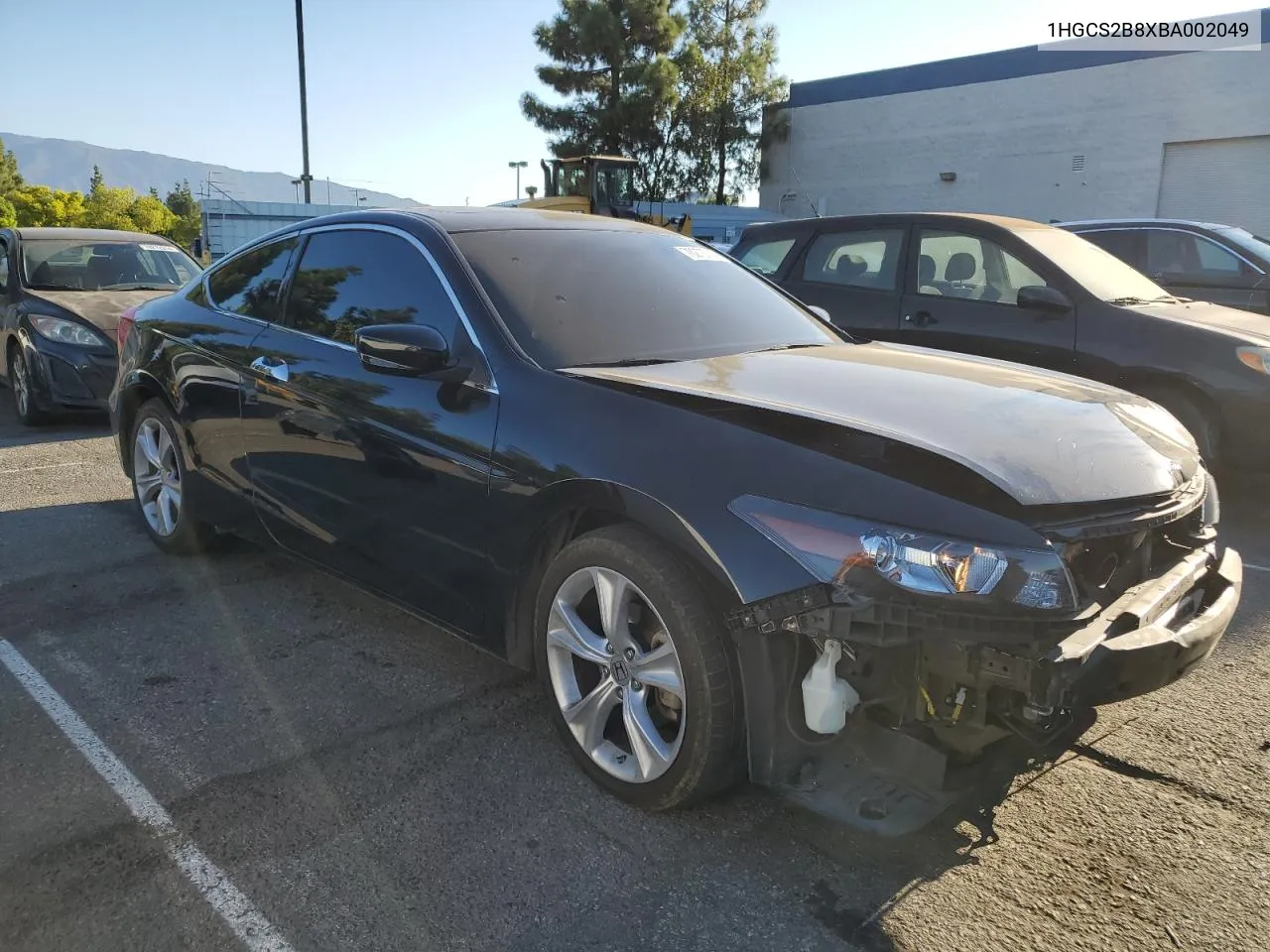 2011 Honda Accord Exl VIN: 1HGCS2B8XBA002049 Lot: 70273794