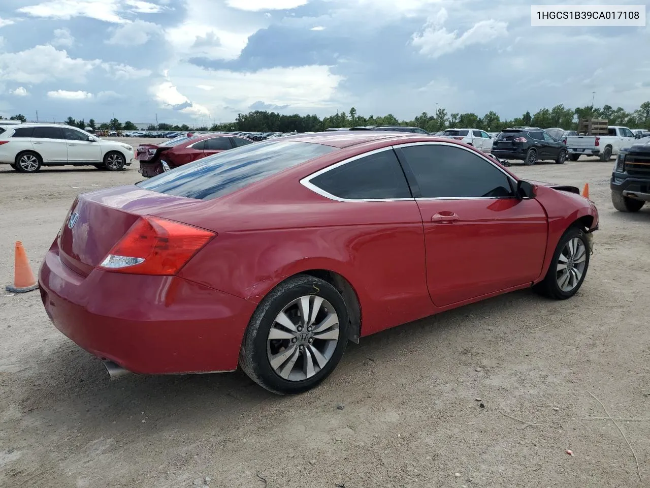 1HGCS1B39CA017108 2012 Honda Accord Lx