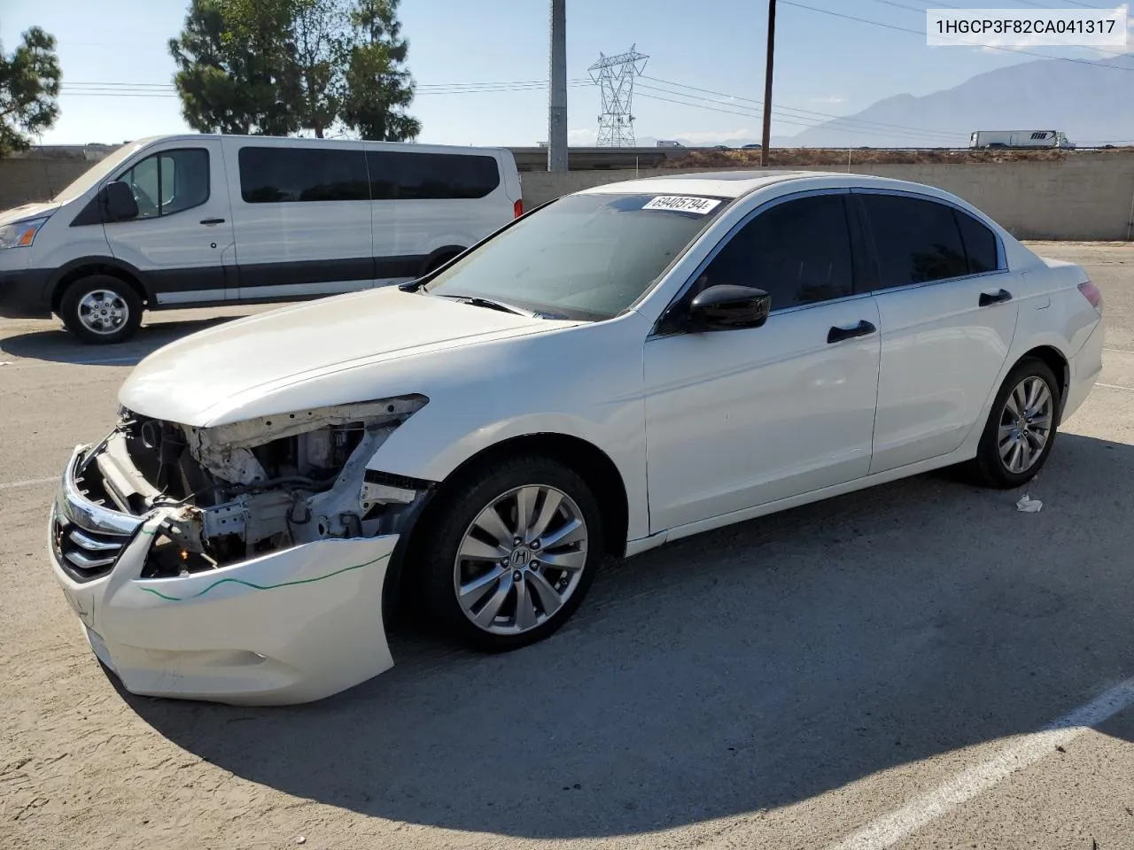 2012 Honda Accord Exl VIN: 1HGCP3F82CA041317 Lot: 69405794