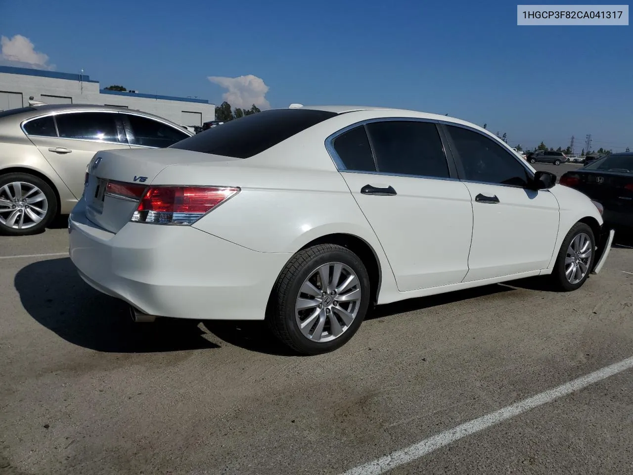 2012 Honda Accord Exl VIN: 1HGCP3F82CA041317 Lot: 69405794