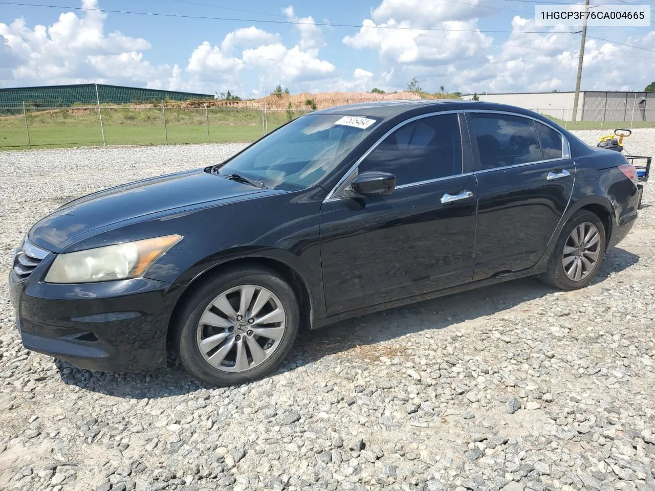 2012 Honda Accord Ex VIN: 1HGCP3F76CA004665 Lot: 72505464