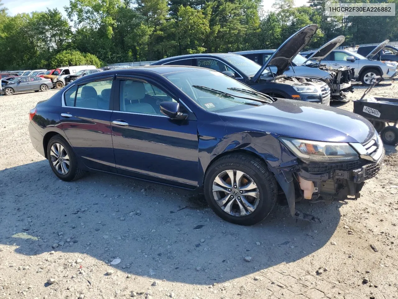 1HGCR2F30EA226882 2014 Honda Accord Lx