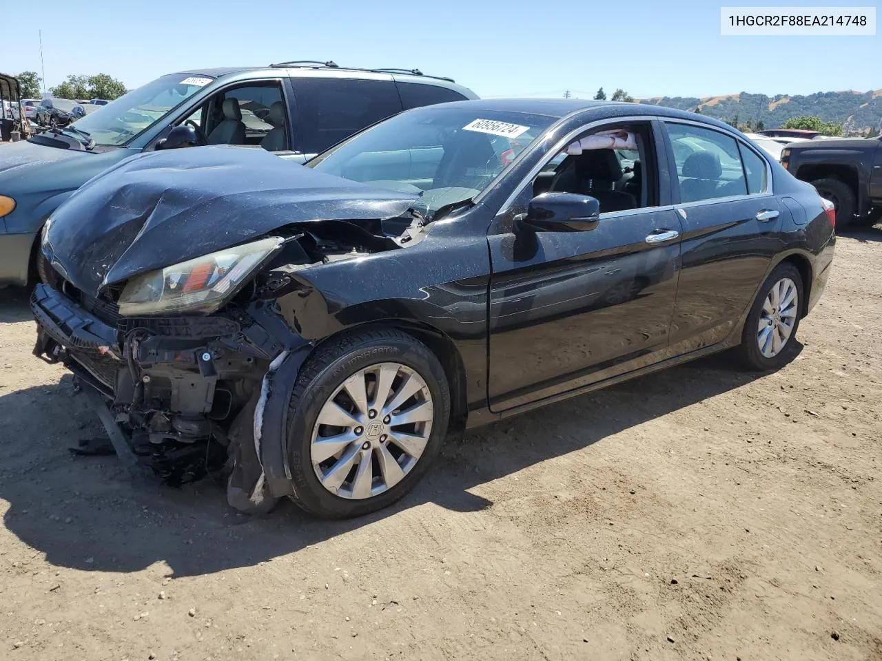 1HGCR2F88EA214748 2014 Honda Accord Exl