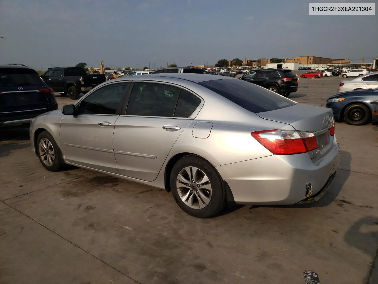 2014 Honda Accord Lx VIN: 1HGCR2F3XEA291304 Lot: 66317804