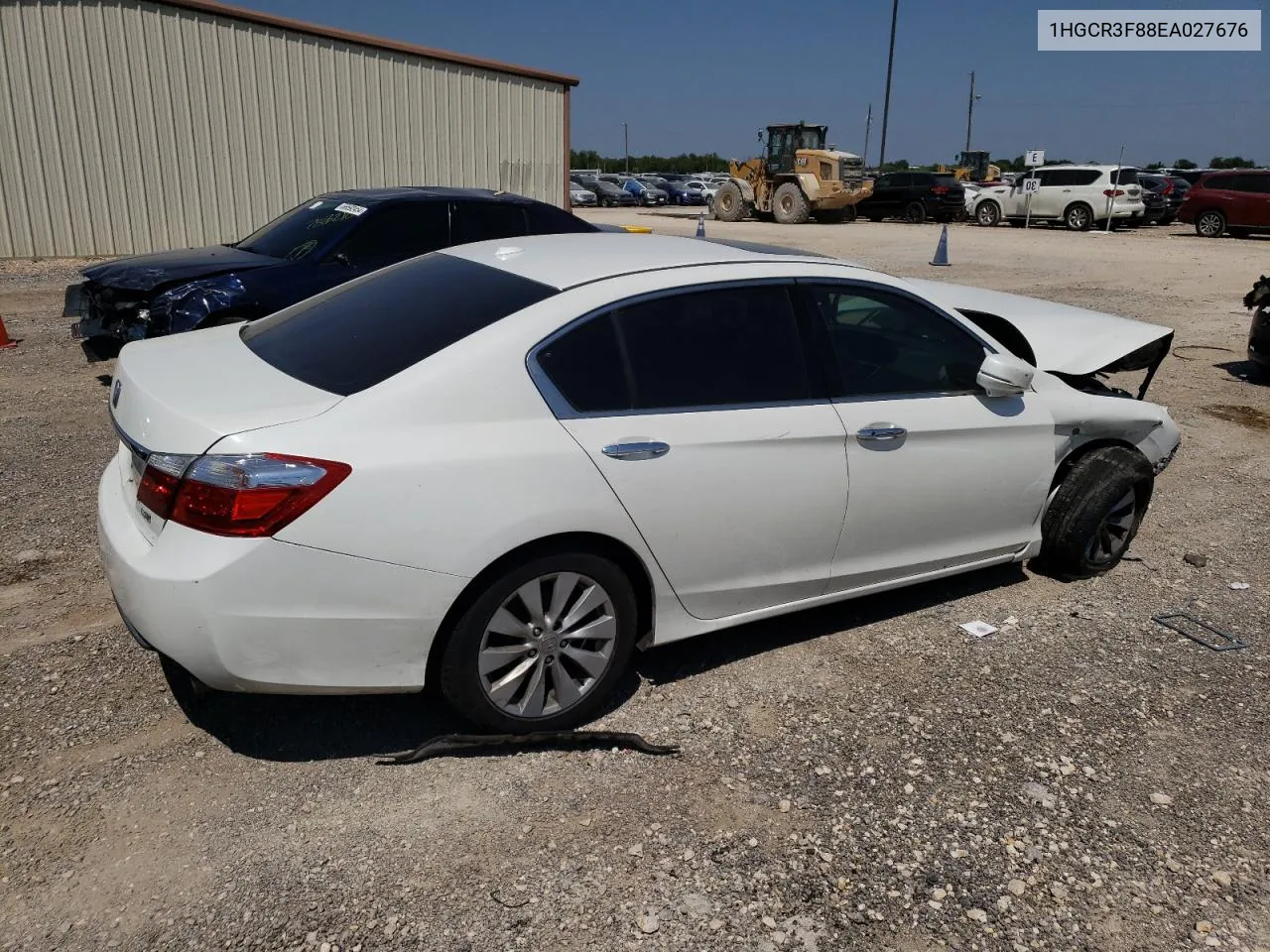 2014 Honda Accord Exl VIN: 1HGCR3F88EA027676 Lot: 66615704