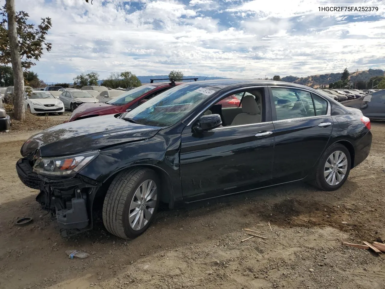 1HGCR2F75FA252379 2015 Honda Accord Ex