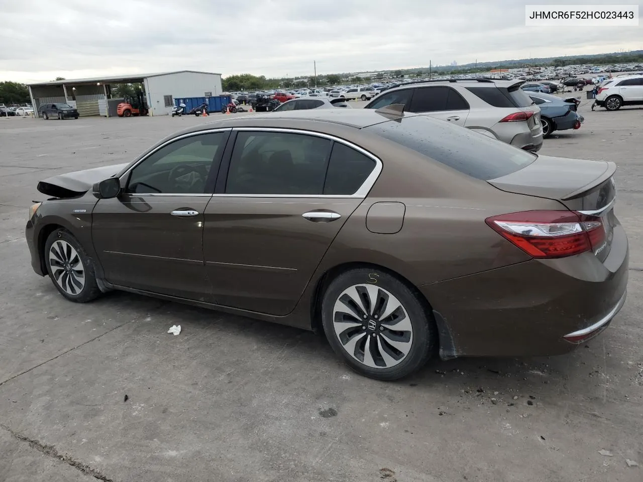 2017 Honda Accord Hybrid Exl VIN: JHMCR6F52HC023443 Lot: 71277224