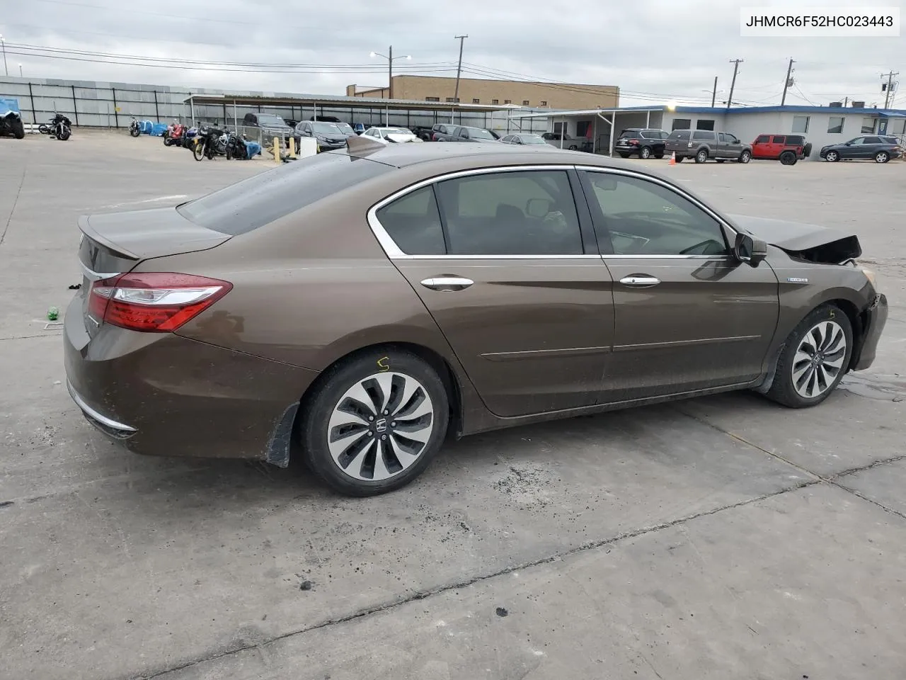 2017 Honda Accord Hybrid Exl VIN: JHMCR6F52HC023443 Lot: 71277224