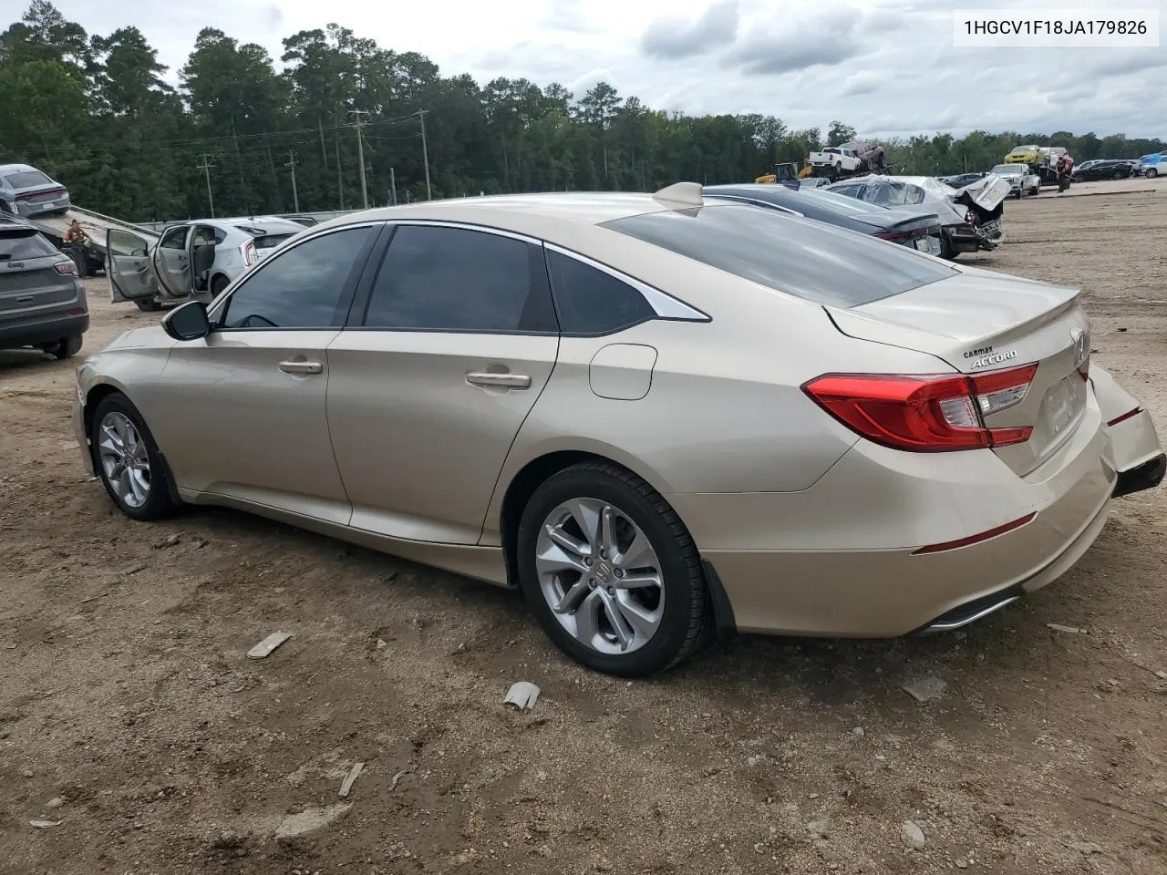 1HGCV1F18JA179826 2018 Honda Accord Lx