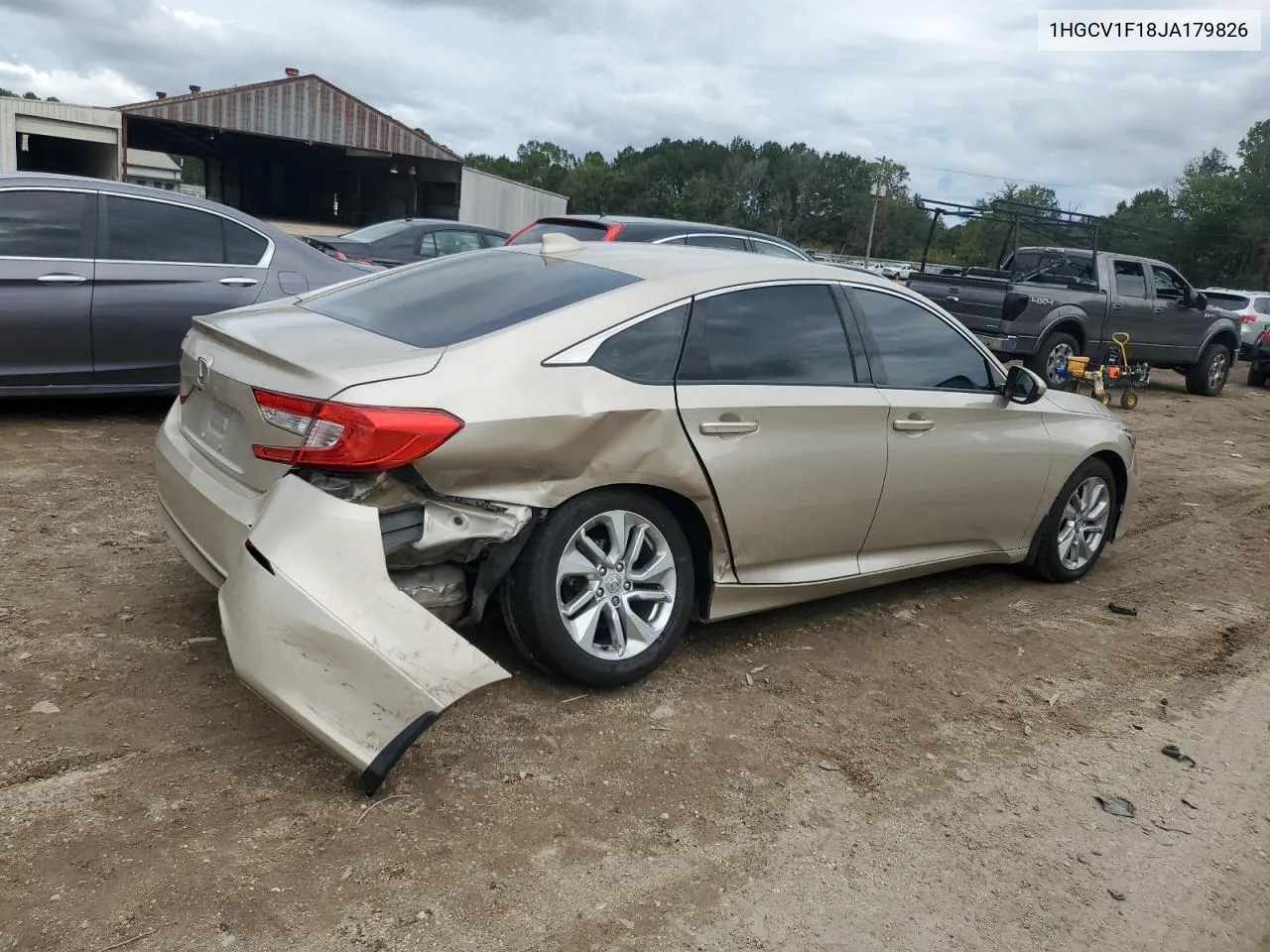 1HGCV1F18JA179826 2018 Honda Accord Lx