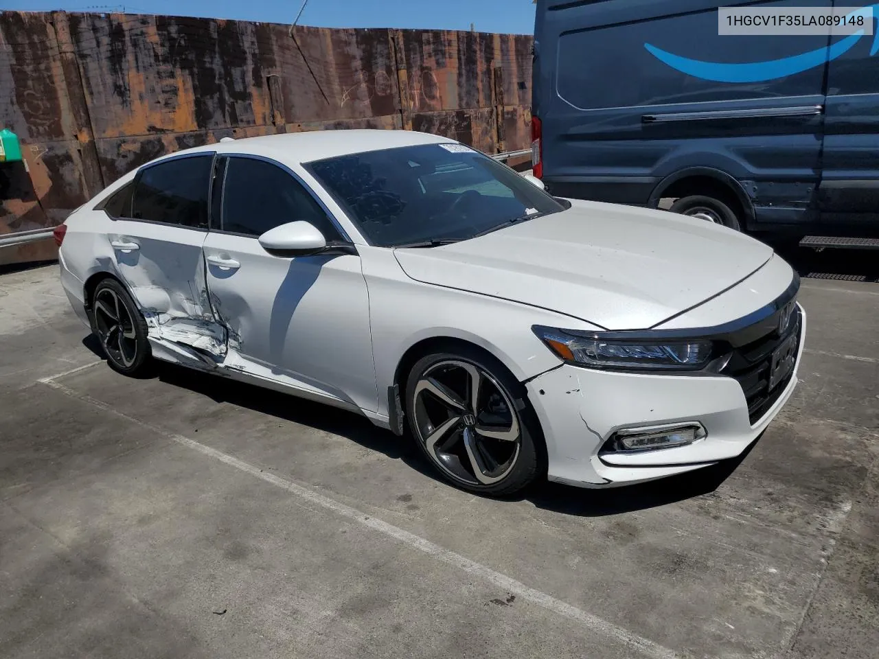 2020 Honda Accord Sport VIN: 1HGCV1F35LA089148 Lot: 70181624