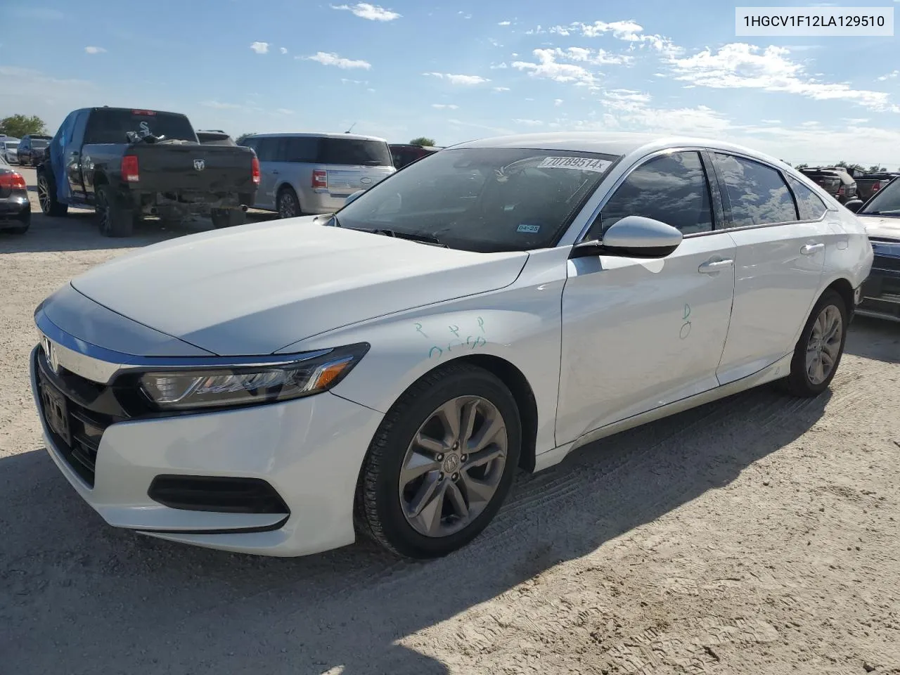 1HGCV1F12LA129510 2020 Honda Accord Lx