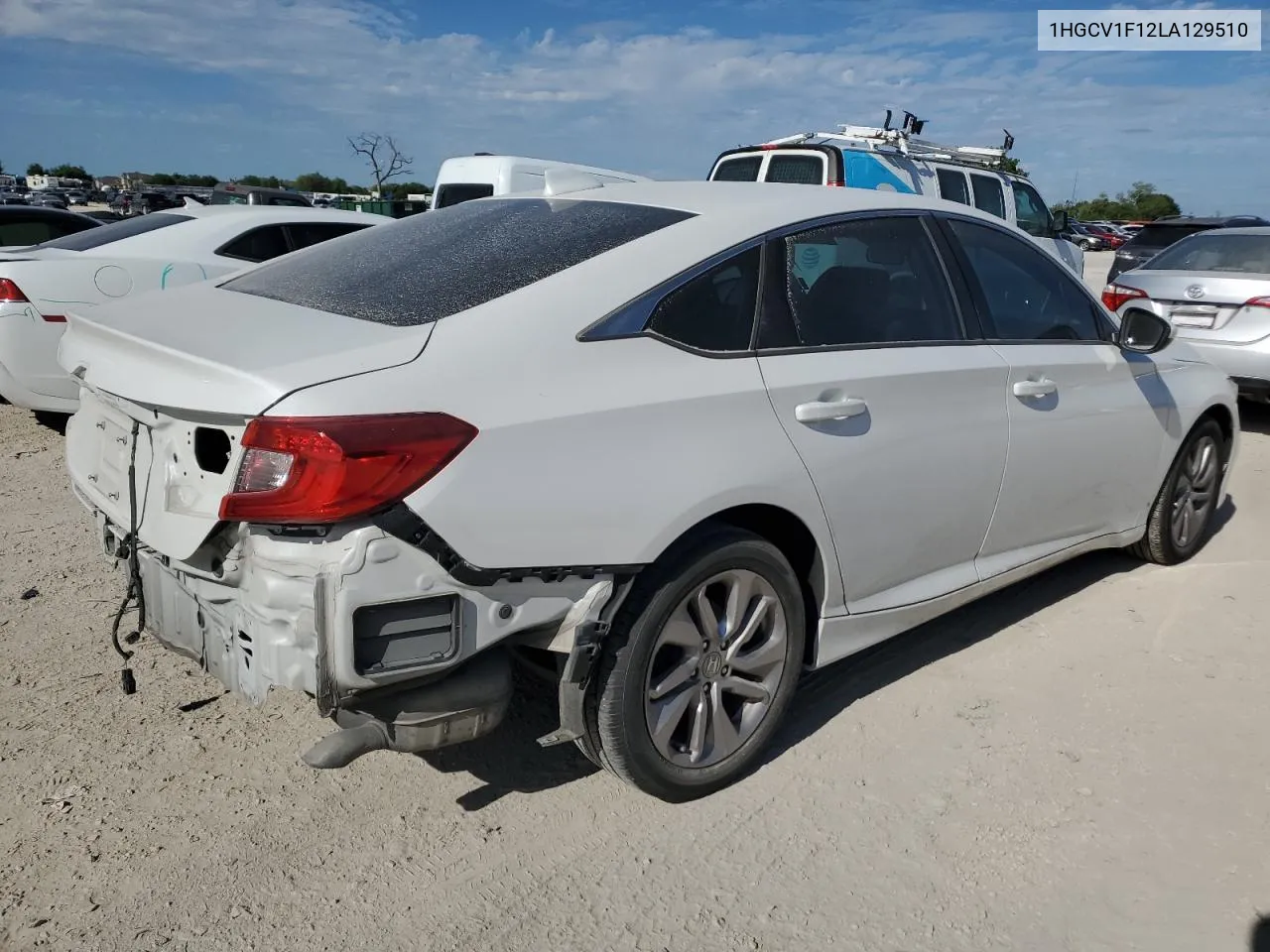 2020 Honda Accord Lx VIN: 1HGCV1F12LA129510 Lot: 70789514