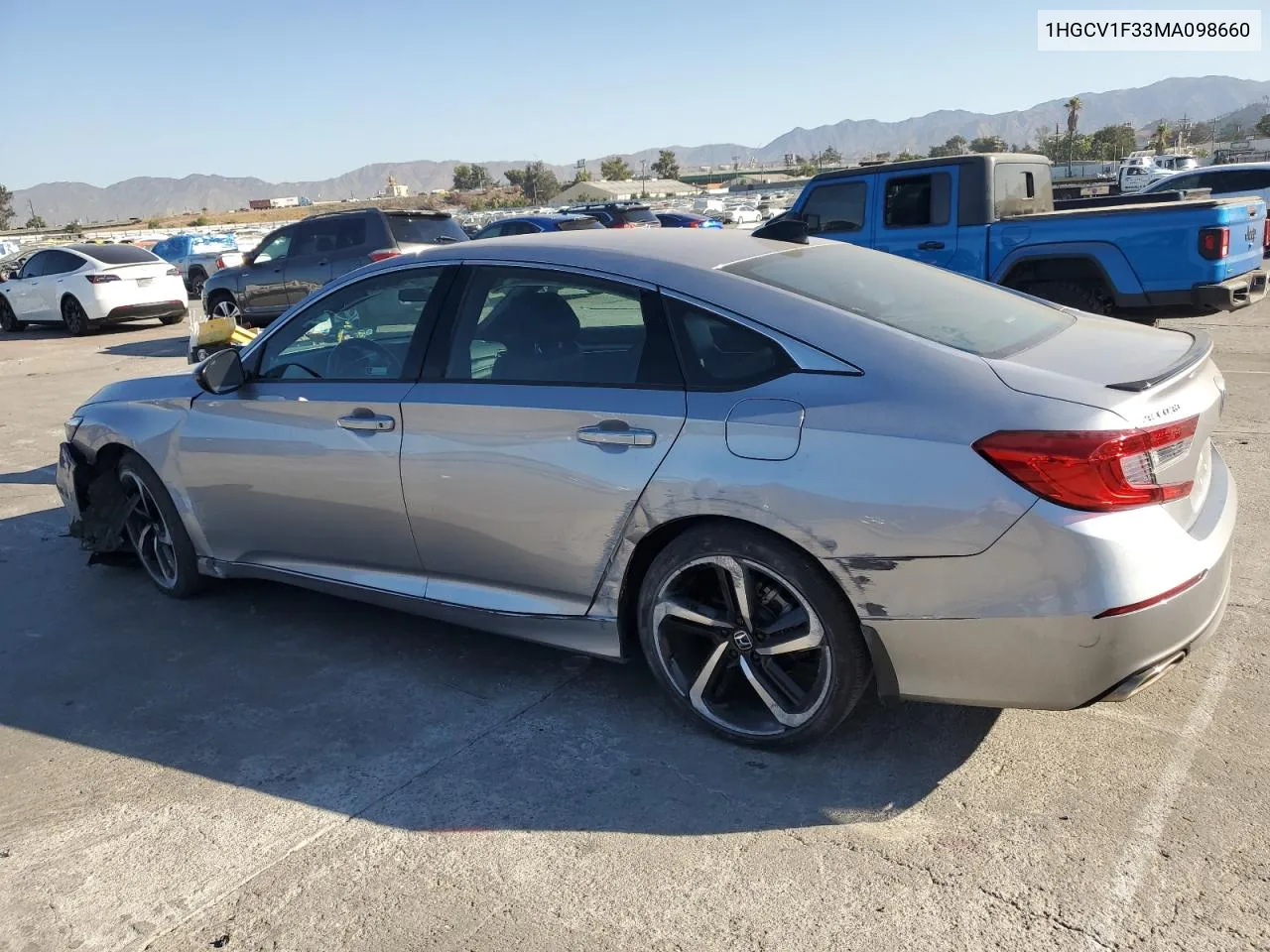 1HGCV1F33MA098660 2021 Honda Accord Sport