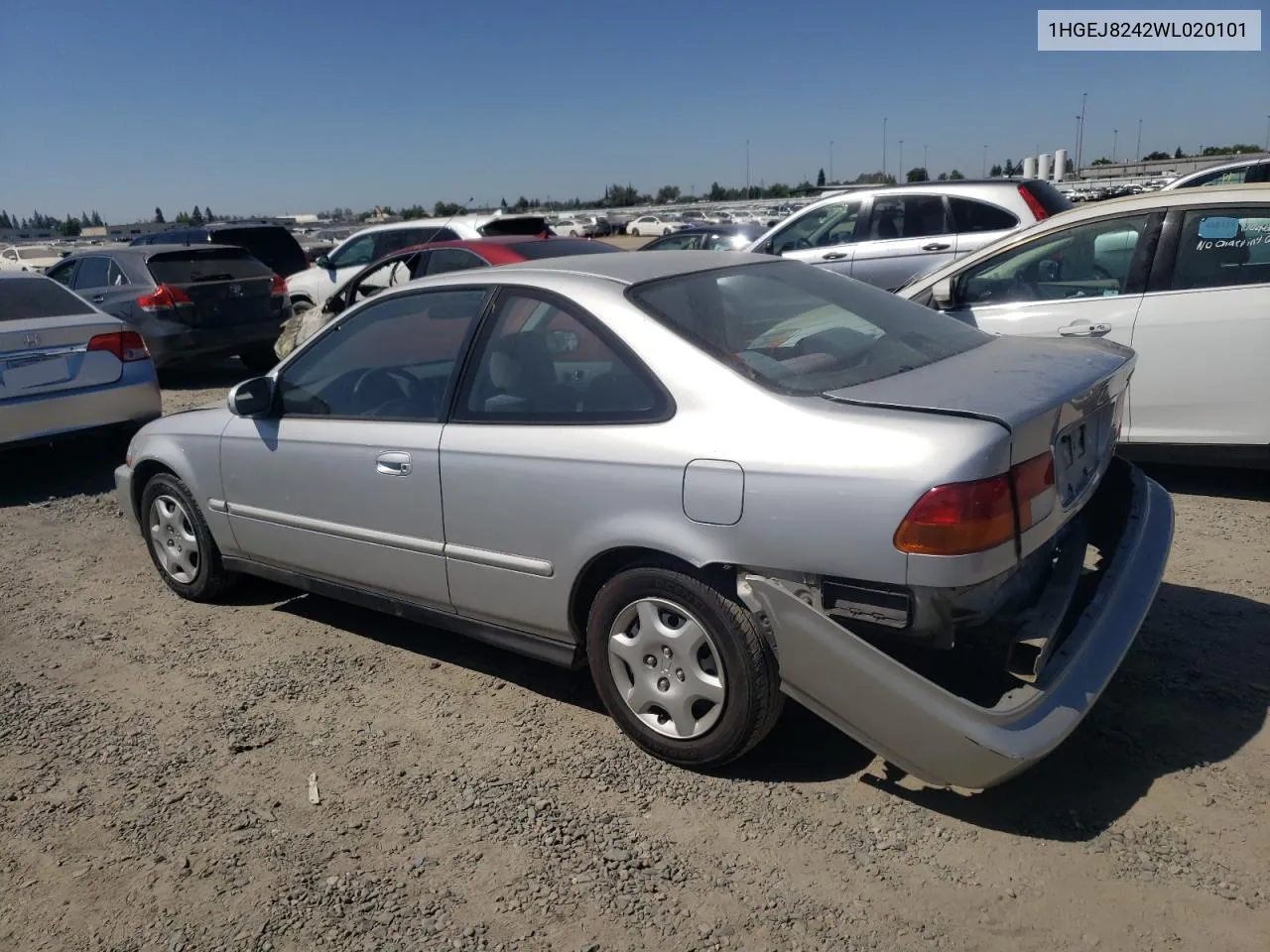 1HGEJ8242WL020101 1998 Honda Civic Ex