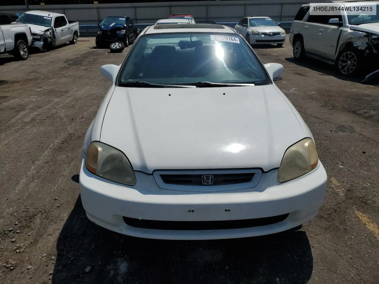 1998 Honda Civic Ex VIN: 1HGEJ8144WL134215 Lot: 67279164