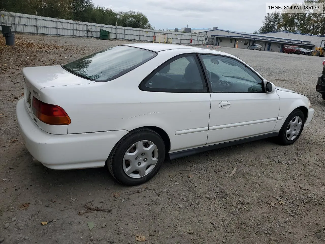 1998 Honda Civic Ex VIN: 1HGEJ8149WL085173 Lot: 71491104