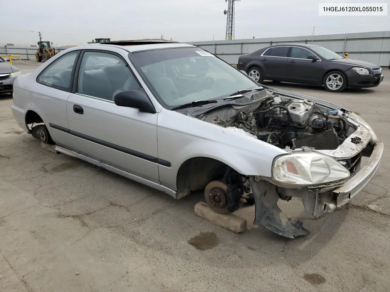 1999 Honda Civic Dx VIN: 1HGEJ6120XL055015 Lot: 65863864