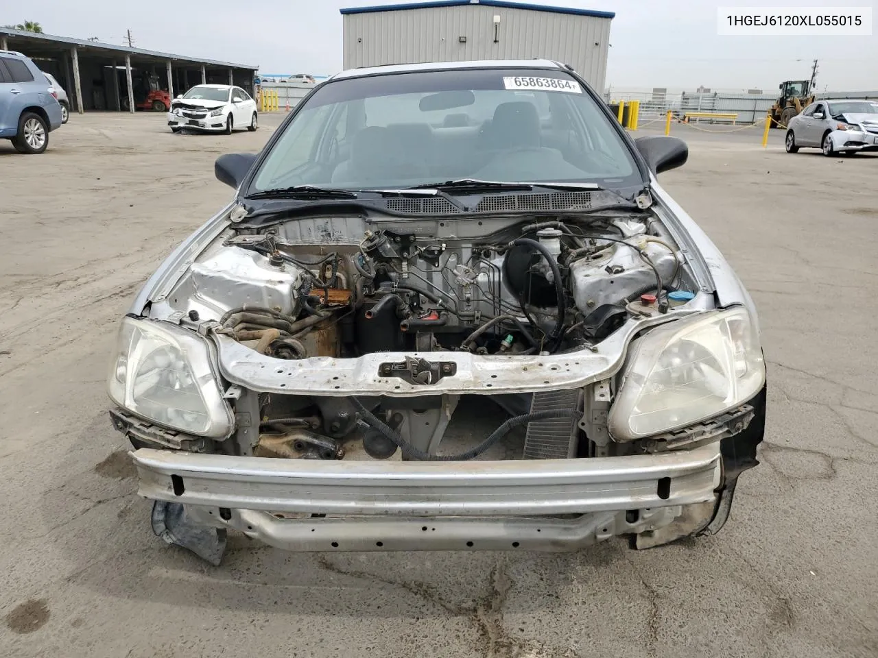 1HGEJ6120XL055015 1999 Honda Civic Dx