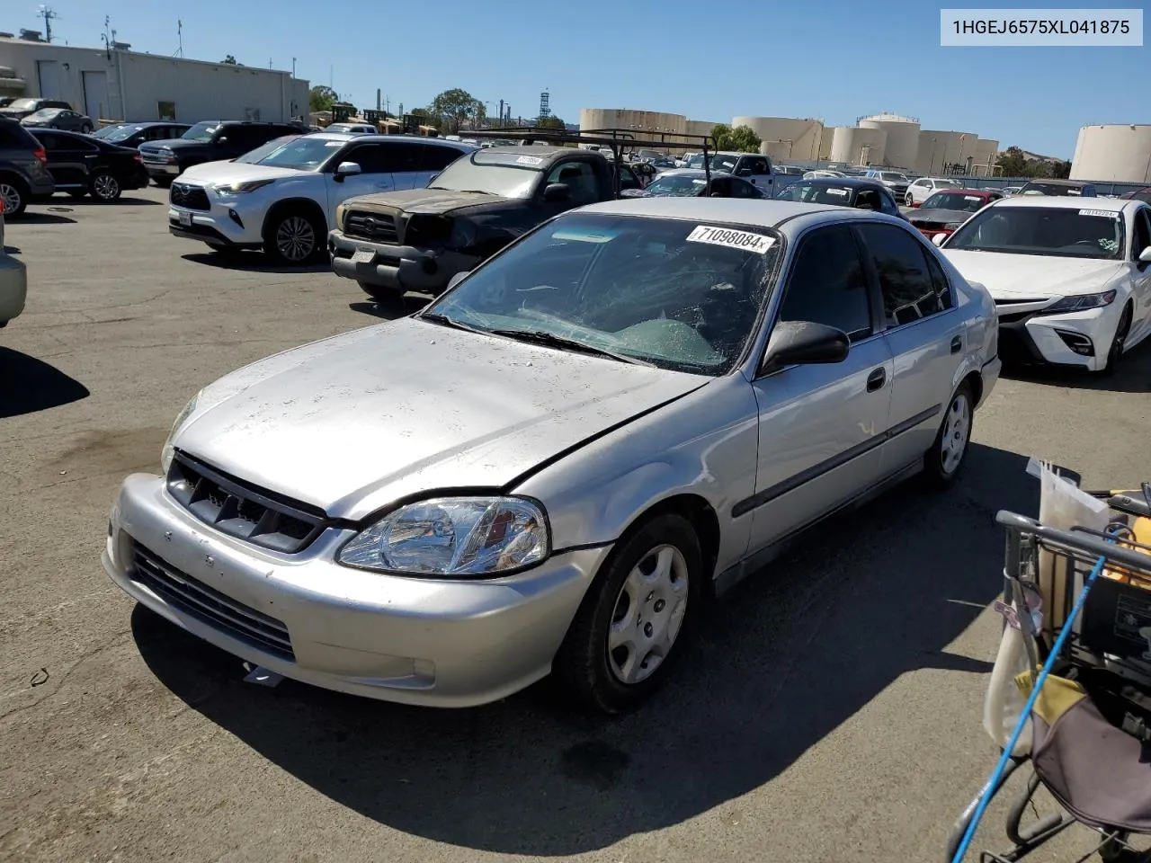 1HGEJ6575XL041875 1999 Honda Civic Lx