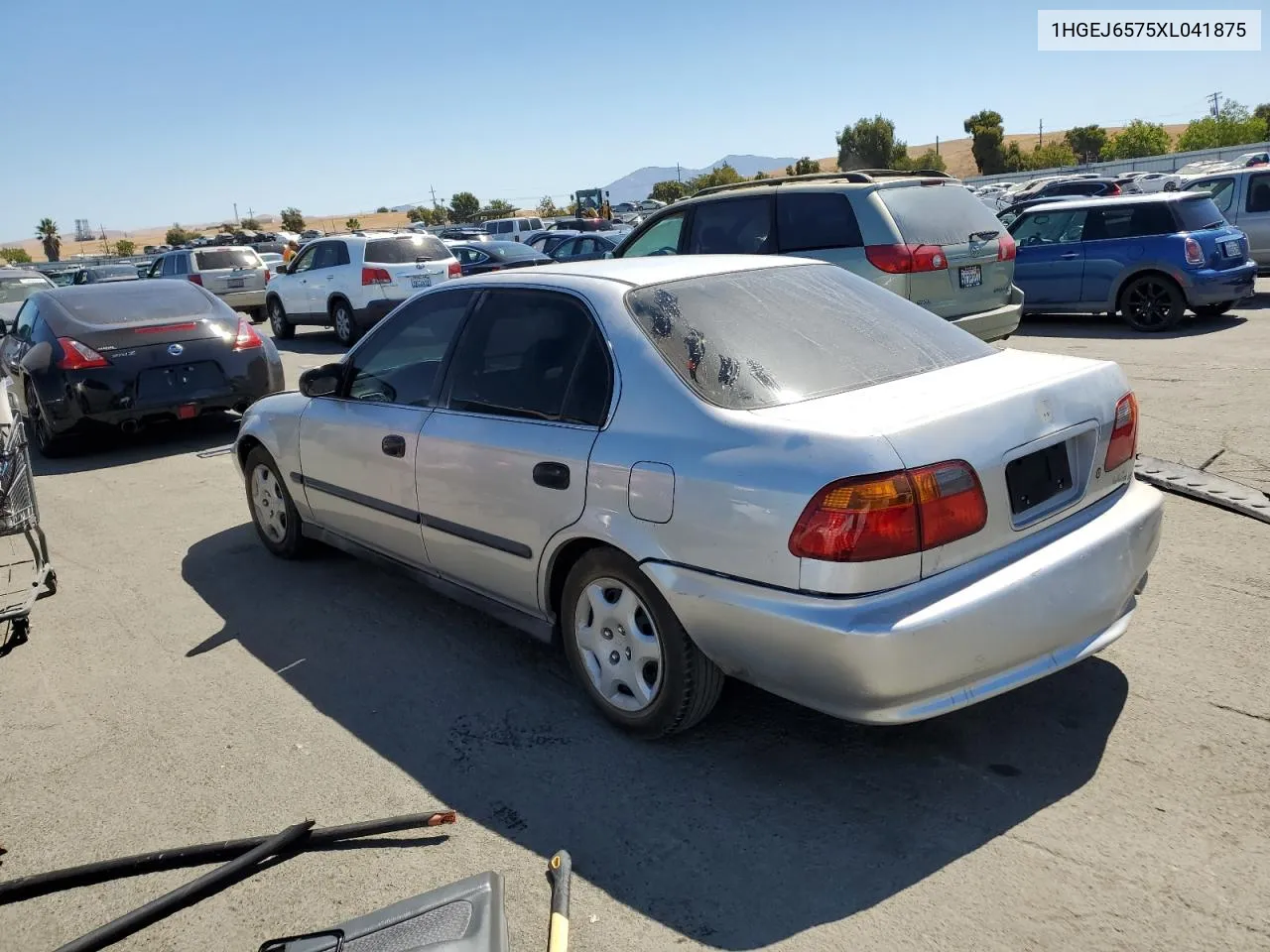 1999 Honda Civic Lx VIN: 1HGEJ6575XL041875 Lot: 71098084