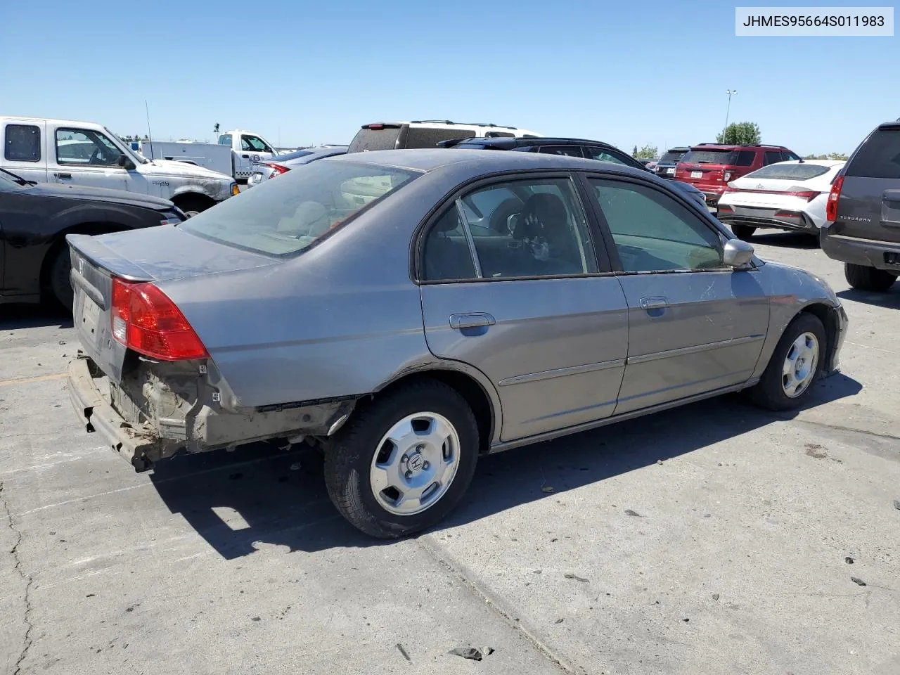 2004 Honda Civic Hybrid VIN: JHMES95664S011983 Lot: 70645424