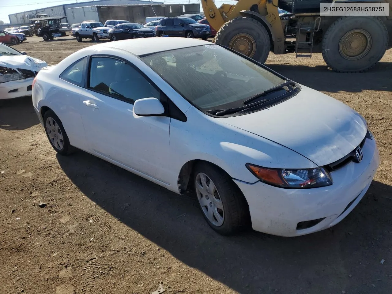 2HGFG12688H558751 2008 Honda Civic Lx