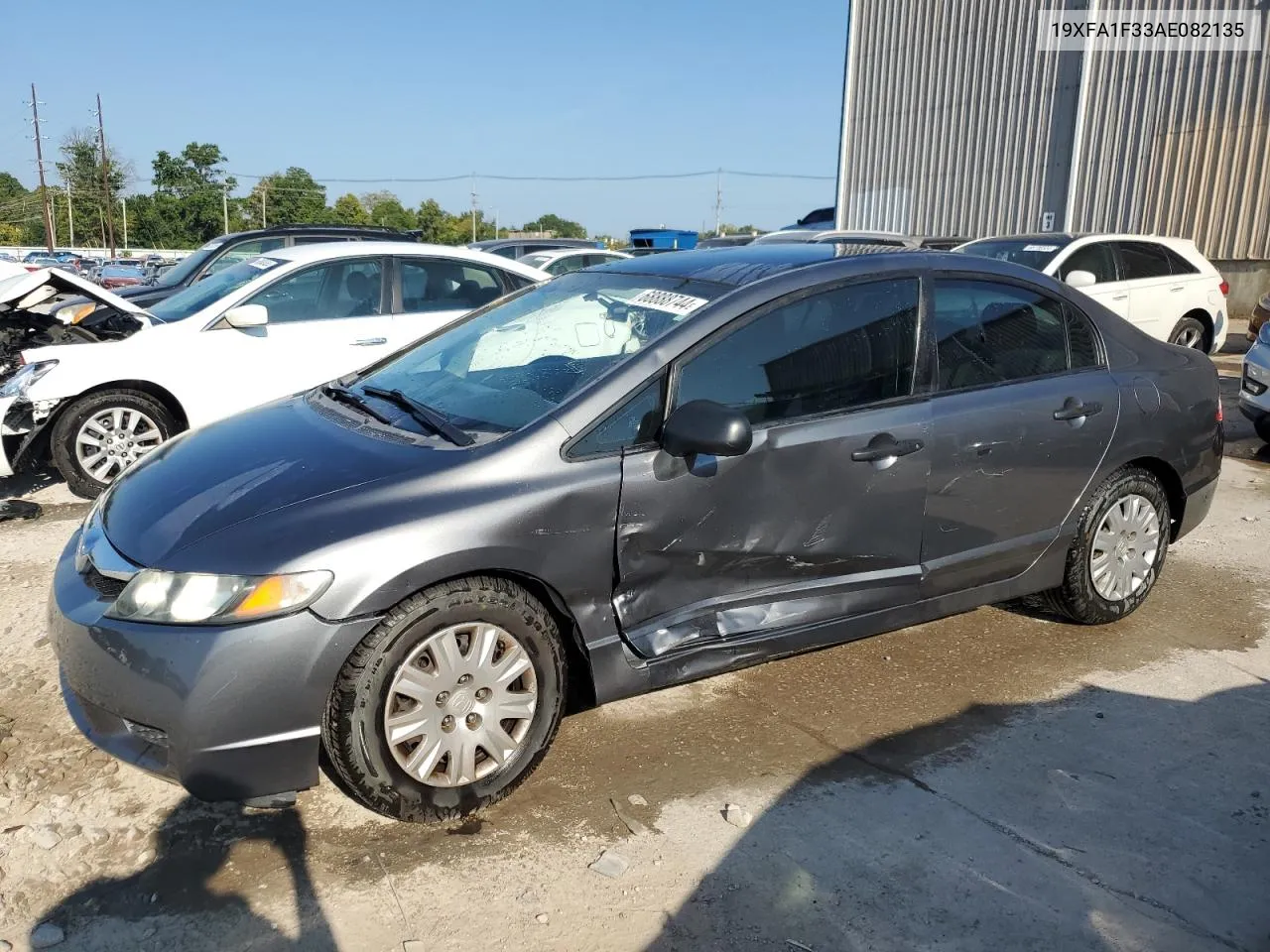 2010 Honda Civic Vp VIN: 19XFA1F33AE082135 Lot: 68888744