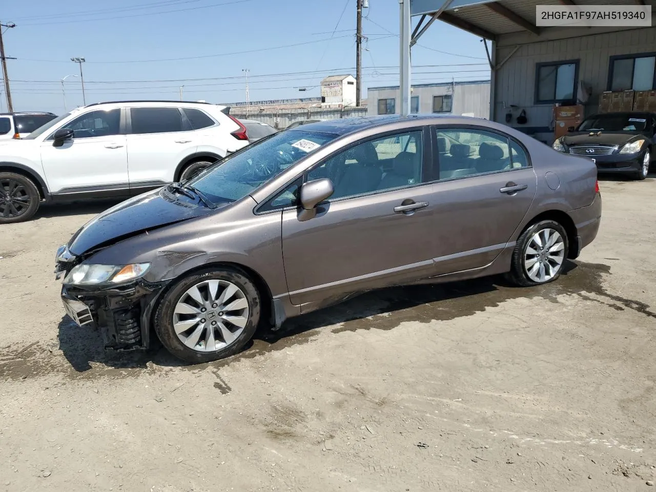 2HGFA1F97AH519340 2010 Honda Civic Exl