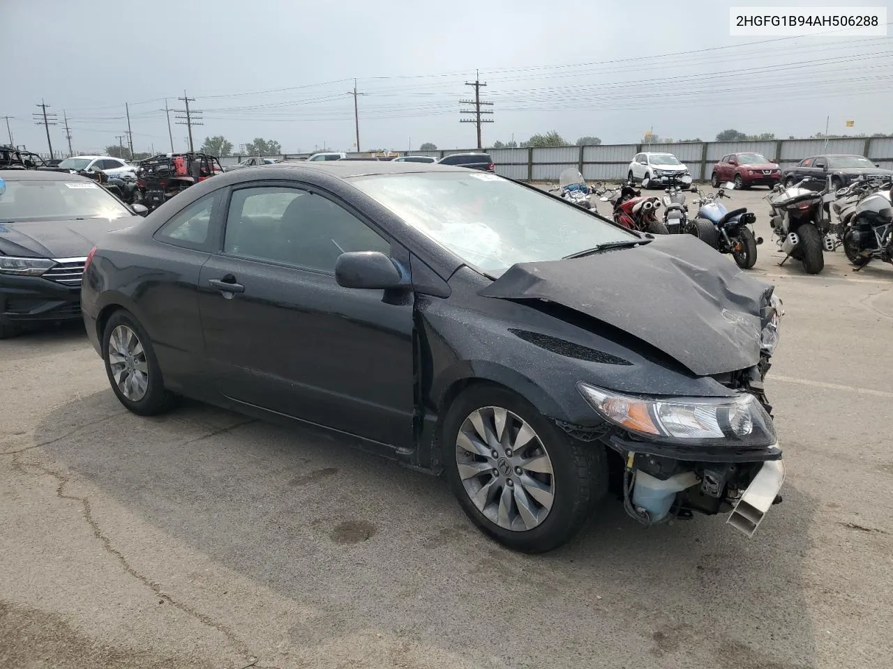 2010 Honda Civic Exl VIN: 2HGFG1B94AH506288 Lot: 71361134