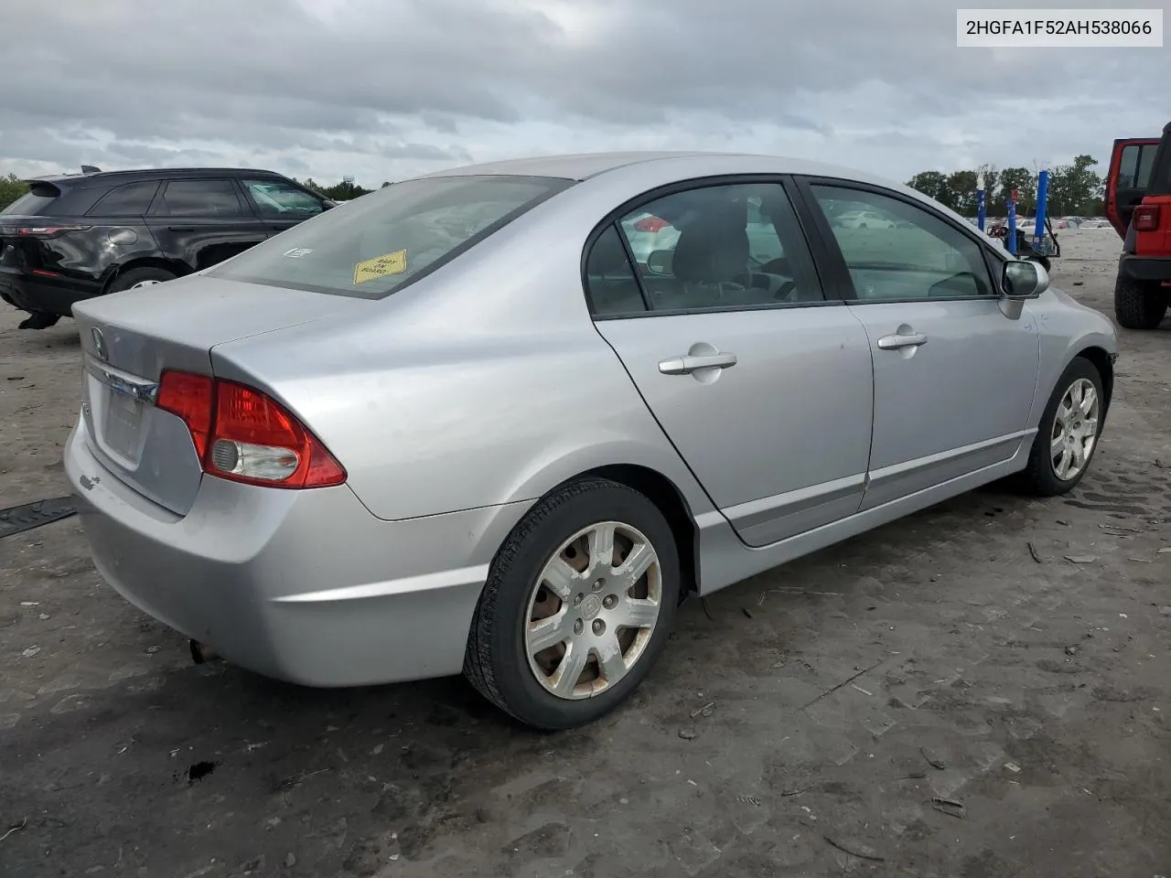 2010 Honda Civic Lx VIN: 2HGFA1F52AH538066 Lot: 71435754