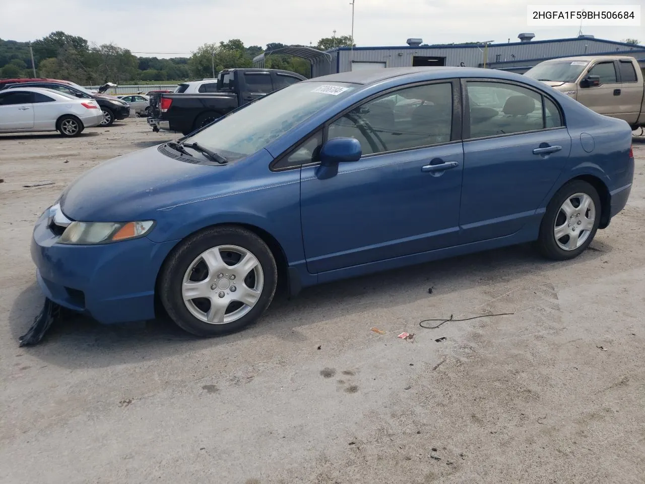 2011 Honda Civic Lx VIN: 2HGFA1F59BH506684 Lot: 67066184