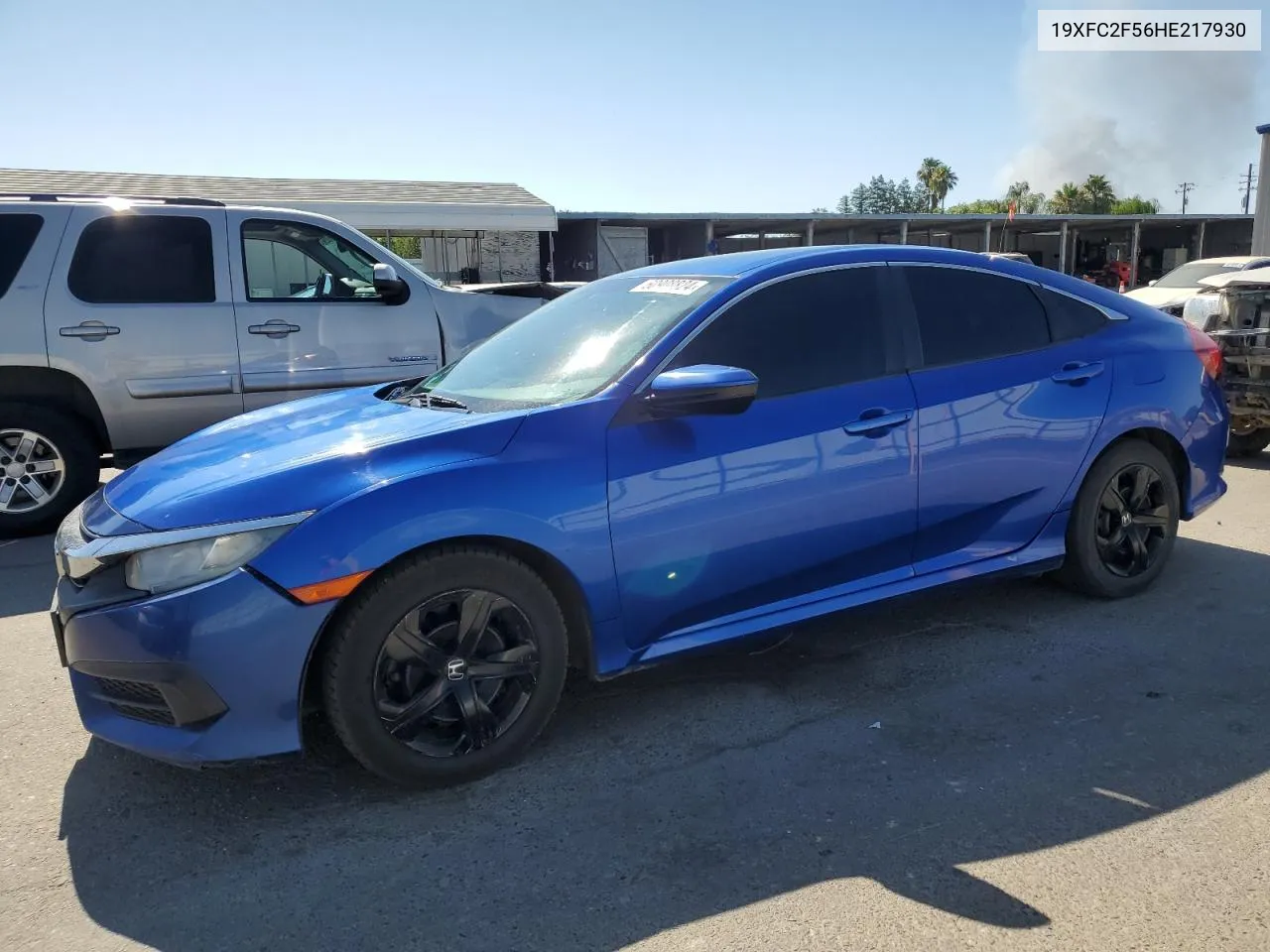 2017 Honda Civic Lx VIN: 19XFC2F56HE217930 Lot: 60908824