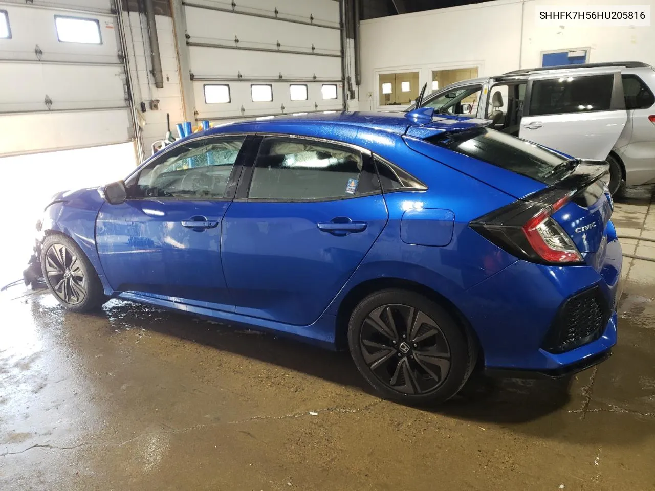 2017 Honda Civic Ex VIN: SHHFK7H56HU205816 Lot: 71754324