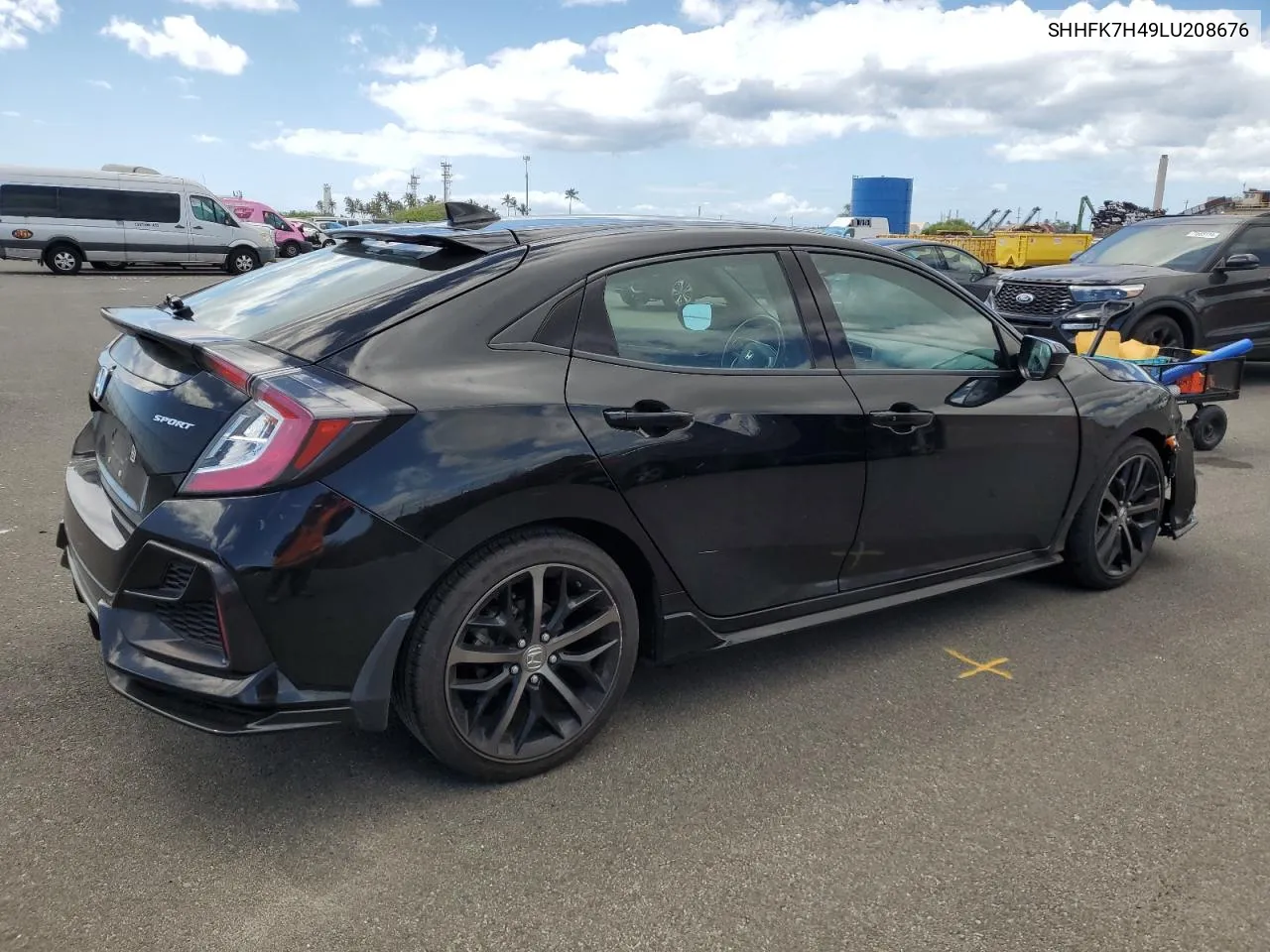 2020 Honda Civic Sport VIN: SHHFK7H49LU208676 Lot: 72278664