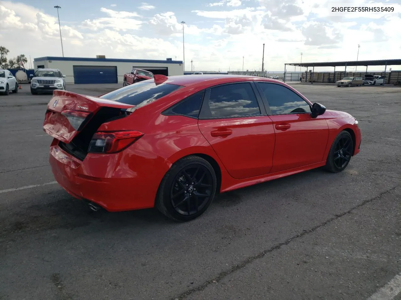 2024 Honda Civic Sport VIN: 2HGFE2F55RH535409 Lot: 69212594